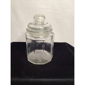 Glass Canister With lid
